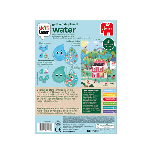 Jumbo Take care of the planet Save water BNL