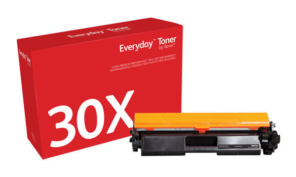 Everyday™ sprt Toner by Xerox compatible with HP 30X (CF230X), Høj kapacitet