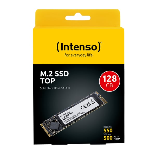 Intenso TOP - 128 GB SSD - sisäinen - M.2 2280
