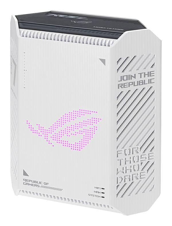 ASUS GS-BE7200 langaton reititin 2.5 Gigabit Ethernet Kaksitaajuus (2,4 GHz/5 GHz) Valkoinen, Musta