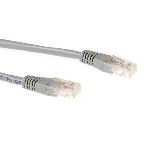 ACT 3.00m Cat6a UTP netværkskabel Grå 3 m U/UTP (UTP) ACT 3.00m Cat6a UTP netværkskabel Grå 3 m U/UTP (UTP)