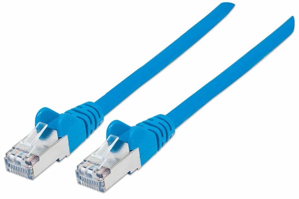 Intellinet 741088 nätverkskablar Blå 10 m Cat7 S/FTP (S-STP) Rund Intellinet 741088 nätverkskablar Blå 10 m Cat7 S/FTP (S-STP) Rund