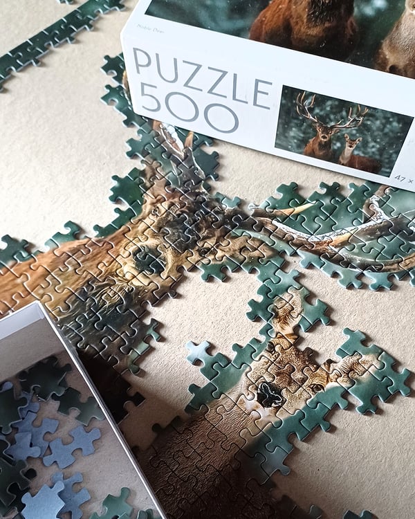 Tactic Puzzle Lovers Noble Deer 500 pcs puzzle