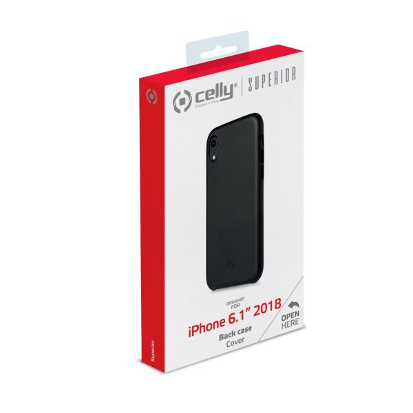 Celly SUPERIOR998BK mobiltelefon etui 15,5 cm (6.1") Cover Sort
