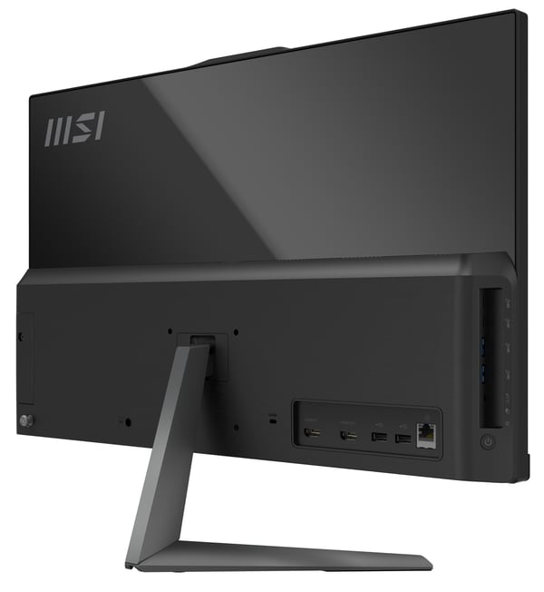 MSI Modern AM242 12M-1629XDE Intel® Core™ i3 i3-1215U 60,5 cm (23.8") 1920 x 1080 pixlar Allt-i-ett-dator 8 GB DDR4-SDRAM 256 GB SSD Wi-Fi 6E (802.11ax) Svart