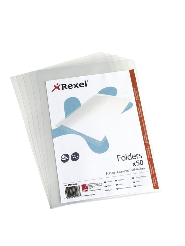 Rexel 21685090 arkbeskytter 210 x 297 mm (A4) Polypropylen (PP) 50 stk