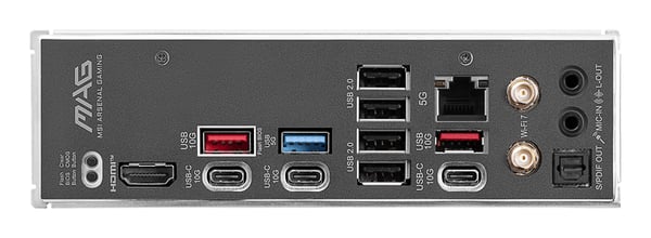 MSI MAG B850 TOMAHAWK MAX WIFI emolevy AMD B850 Pistoke AM5 ATX