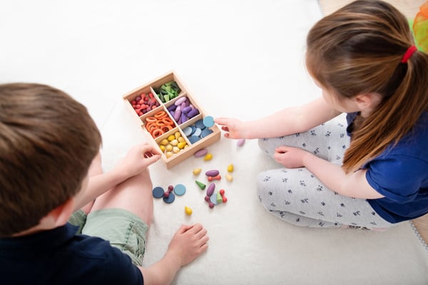 Tickit Wooden Treasures Sorting Set