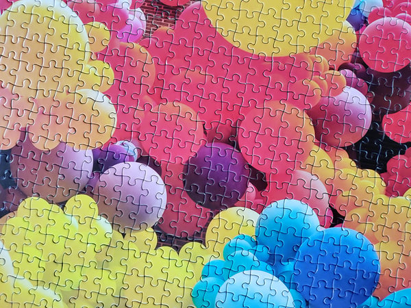 Tactic Impuzzlible Balloons 1000 pcs Puslespil 1000 stk Kunst