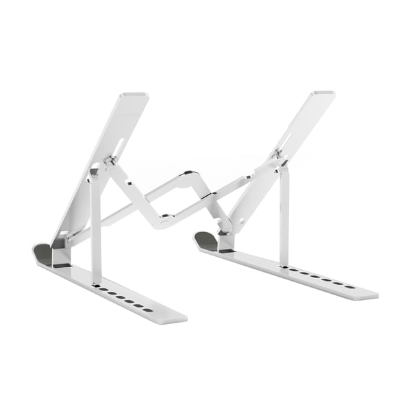 AISENS LPS3M-177 Ställ för bärbara datorer Ställ förl bärbar dator och surfplatta Silver 38,1 cm (15")