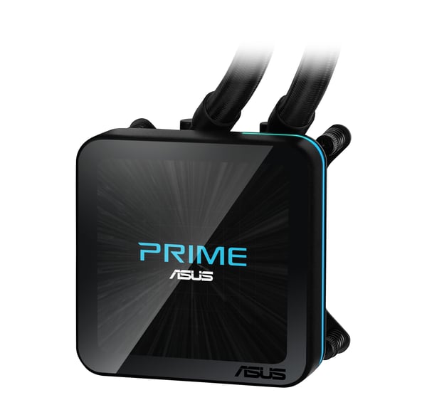 ASUS PRIME SLC II 360 ARGB LCD Processor Alt-i-en væskekøler 12 cm Sort 1 stk