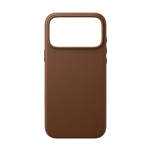 PanzerGlass CARE™ by ® Solo Vegan Leather Case Brown w. MagSafe iPhone 2026 Pro Max | 17 Pro Max mobiltelefon etui Cover Brun