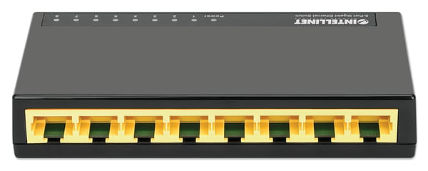 Intellinet 561754 netværksswitch Gigabit Ethernet (10/100/1000) Sort