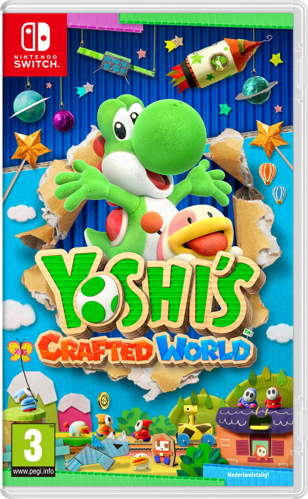 Nintendo Yoshi's Crafted World, Switch Standard Engelska, Spanska Nintendo Switch