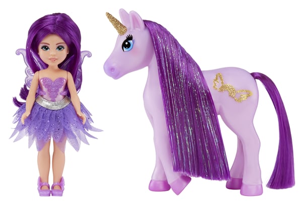 MGA's Dream Bella Little Unicorn – Lavender Djur till docka