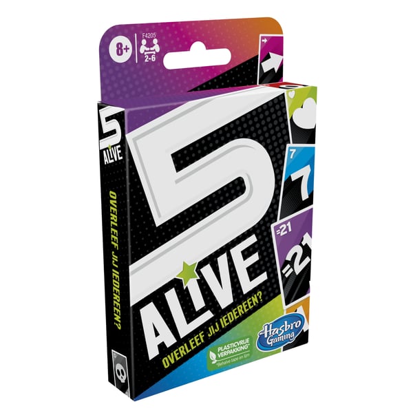 Hasbro Gaming 5 Alive Kortspil Strategi