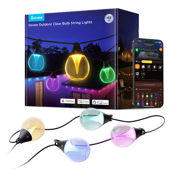 Govee H7025CB1 intelligent belysning Intelligent lyskæde Wi-Fi/Bluetooth