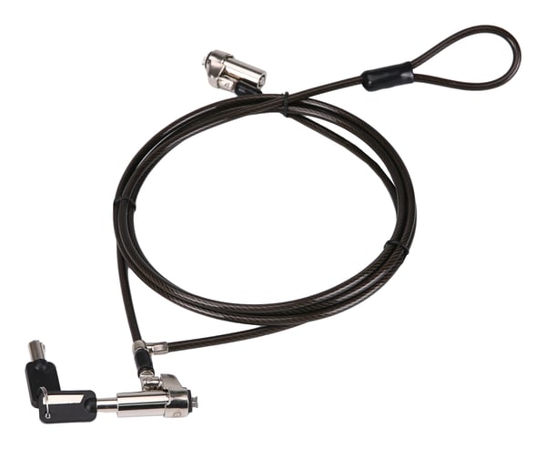 Conceptronic CUSTODIO02BNTM kaapelilukko Musta 1,8 m