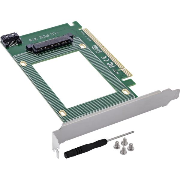 InLine 76619J nätverkskort/adapters Intern SATA, U.2