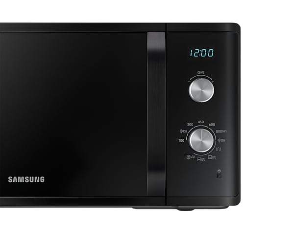 Samsung MG23K3614AK/BA mikroaaltouuni Musta Solo-mikroaaltouuni Pöytämalli 23 L 1250 W