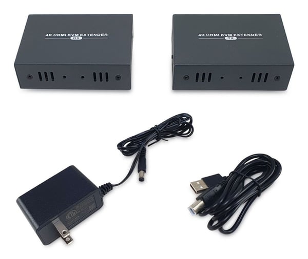 LevelOne HDMI Cat.5/6 -jatke 4K 100m musta