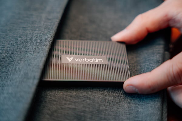 Verbatim 32031 extern SSD-hårddisk 1 TB USB Type-C USB 3.2 Gen 2x2 Grå