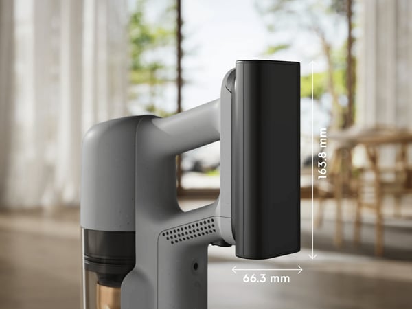 Electrolux EP72AB21UG Sauvaimuri Akku Kuiva HEPA, Vaahto, Mikro Pussiton 0,3 L Harmaa 4 ah