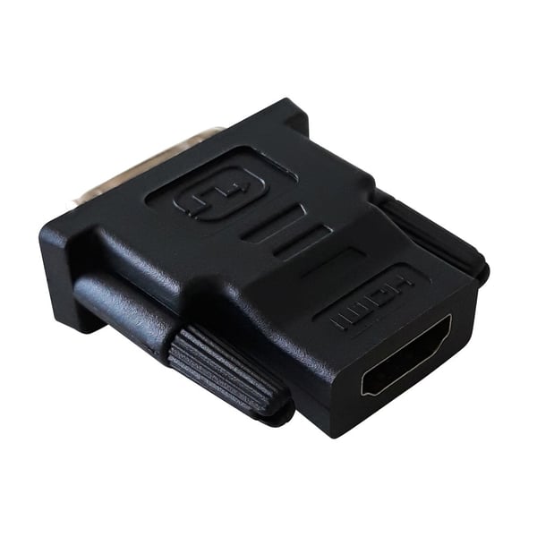 Techly DVI-D - HDMI M/F Sort
