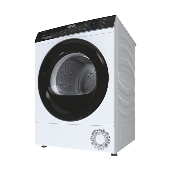 Haier HD90-A3939E tumlare Fristående Frontmatad 9 kg Vit