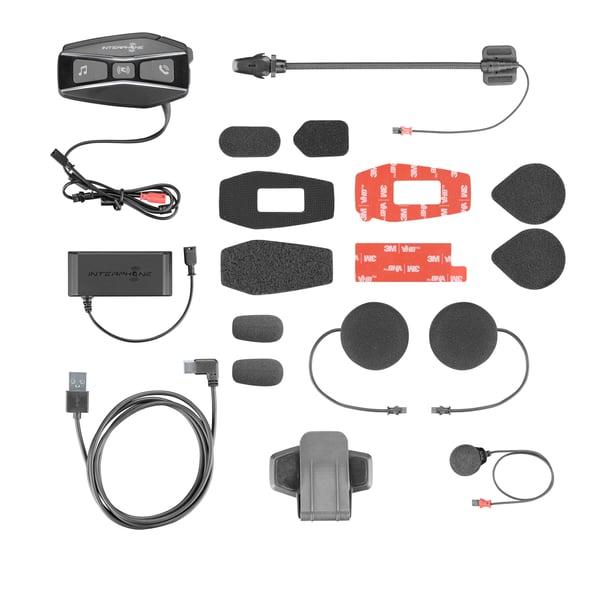 Interphone INTERPHOUCOM16 motorcykel samtaleanlæg 1600 m Sort
