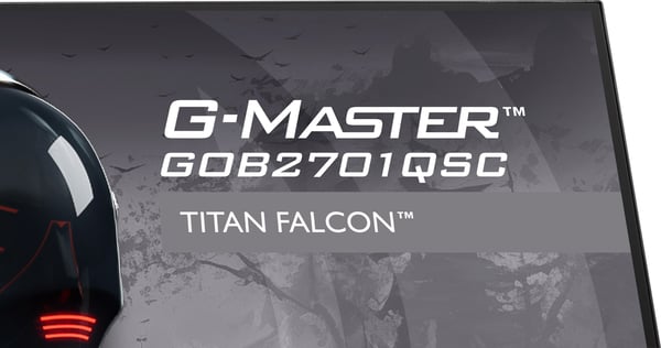iiyama G-MASTER GOB2701QSC-B1 computerskærm 68,6 cm (27") 2560 x 1440 pixel 2K Ultra HD OLED Sort