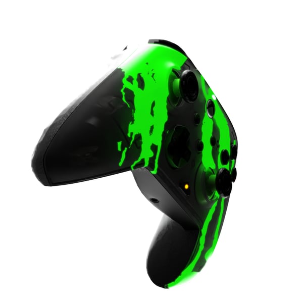 PDP REMATCH GLOW Advanced Svart, Grön USB Spelplatta Analog / Digital PC, Xbox One, Xbox Series S, Xbox Series X