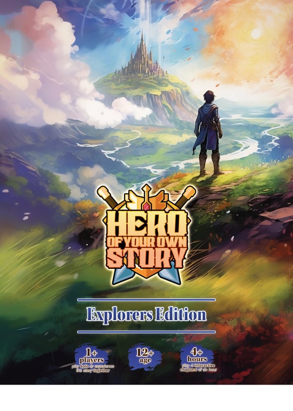 Asmodee Hero of Your Own Story Explorers Edition Brädspel Resor/äventyr