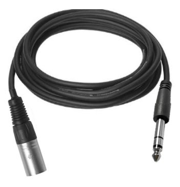 Vivolink PROAUDXLRJACKS0.5 lydkabel 0,5 m XLR 6.35mm Sort