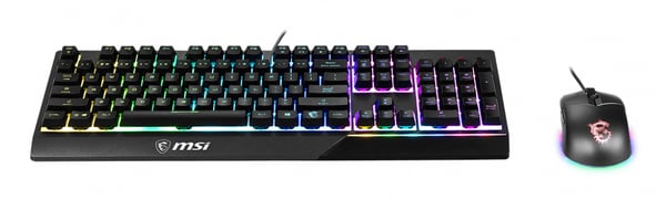 MSI S11-04DE601-CLA tastatur Mus inkluderet Spil USB QWERTZ Tysk Sort