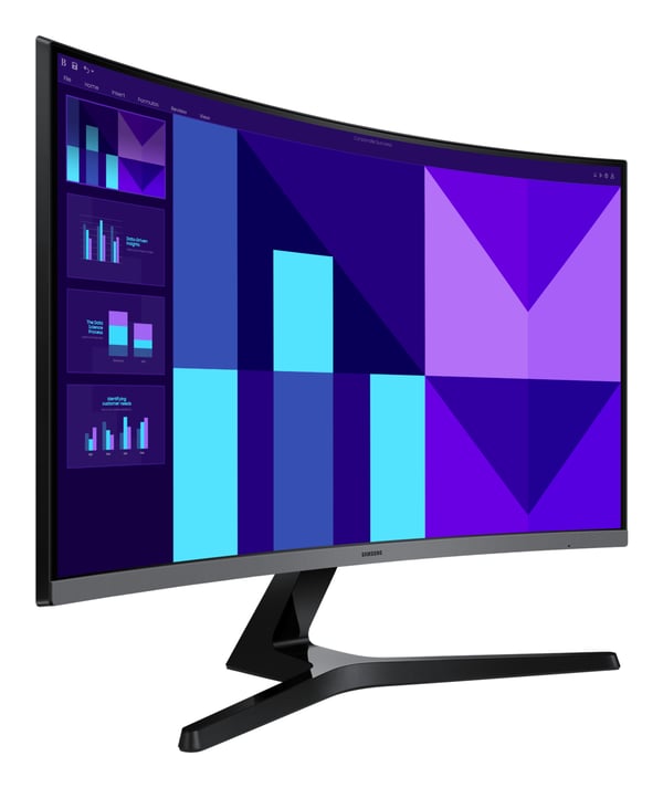 Samsung S27D390GAU tietokoneen litteä näyttö 68,6 cm (27") 1920 x 1080 pikseliä Full HD LED Musta