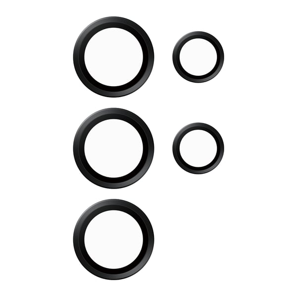 PanzerGlass ® Hoops® Camera Lens Protector Black Samsung Galaxy S24 Ultra Genomskinligt skärmskydd 1 styck