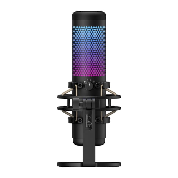 HyperX QuadCast S Sort Bordmikrofon