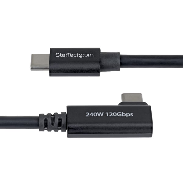 StarTech.com TBLT5MM80CM240WRA Thunderbolt kabel 0,8 m 80 Gbit/sek. Sort