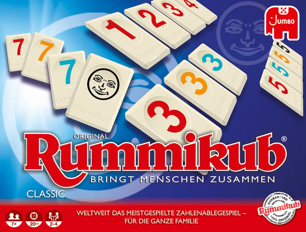 Rummikub 17571 sällskapsspel 20 min Brädspel Spel med brickor