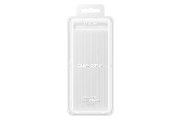 Samsung EF-QF707CTEGEU mobiltelefonfodral 17 cm (6.7") Mobilskal Transparent