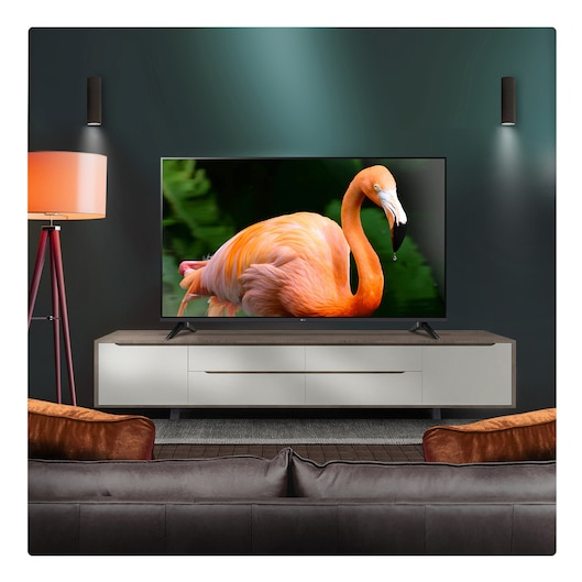 LG UHD AI 43UA73006LA 109,2 cm (43") 4K Ultra HD Smart-TV Wi-Fi Svart