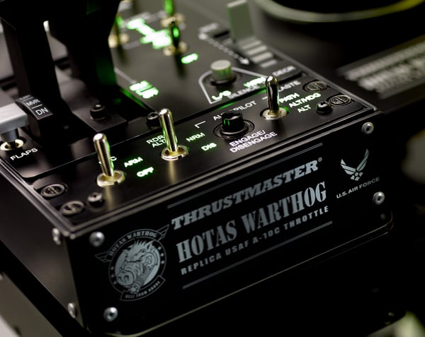 Thrustmaster Hotas Warthog Svart USB Joystick PC