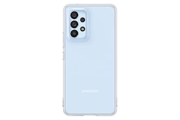 Samsung EF-QA536TTEGWW mobiltelefonfodral 16,5 cm (6.5") Mobilskal Transparent