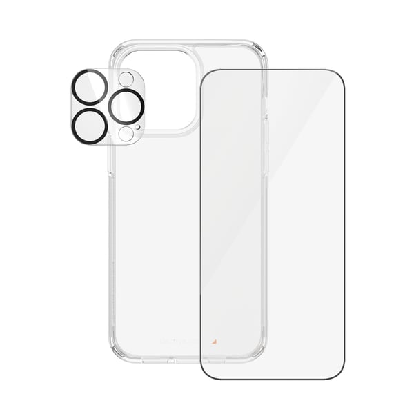 PanzerGlass ® 3-in-1 Bundle iPhone 15 Pro Max Genomskinligt skärmskydd Apple 1 styck