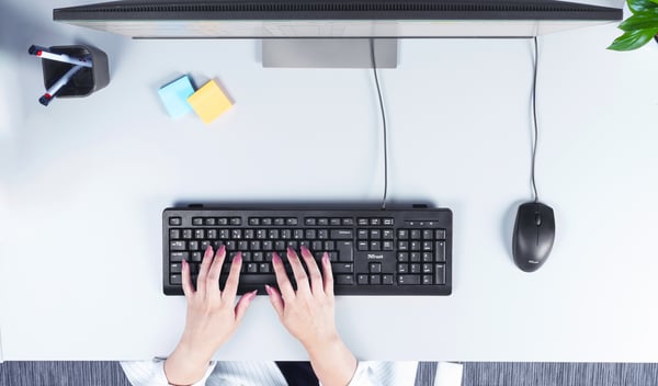 Trust TK-150 Kablet Tastatur Dansk, QWERTZ Sort med numerisk tastatur (23983)