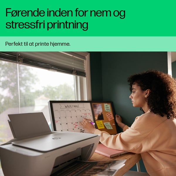 HP DeskJet 2810e Trådløst All-in-One Farve Printer, Instant Ink; Kopimaskine, scanner