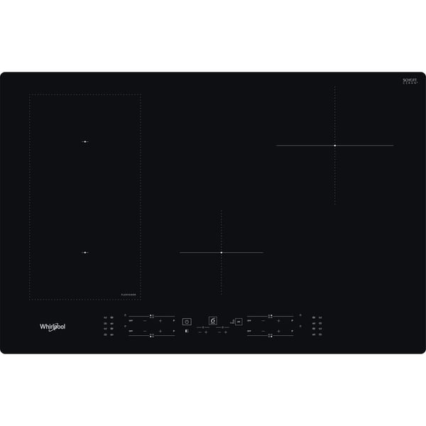 Whirlpool WL B2977 NE Svart Inbyggd 77 cm Induktionshäll med zon 4 zone(s)