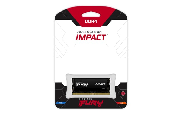 Kingston Technology FURY Impact RAM-minnen 32 GB 1 x 32 GB DDR4 3200 MT/s 260-pin SO-DIMM