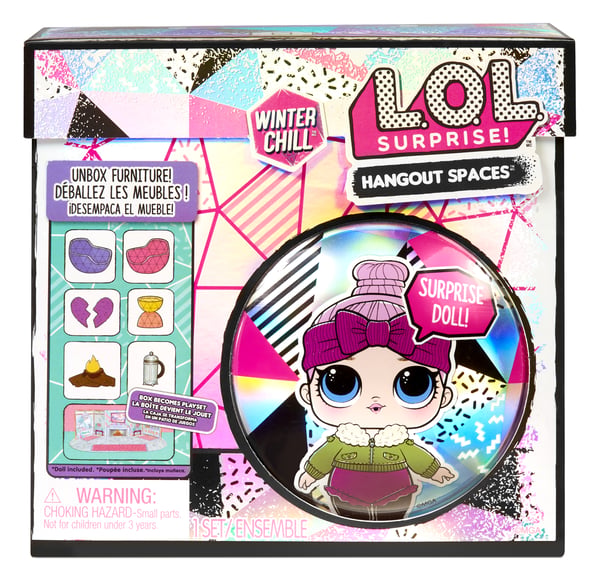 L.O.L. Surprise! Winter Chill Spaces Playset with Doll- Style 1